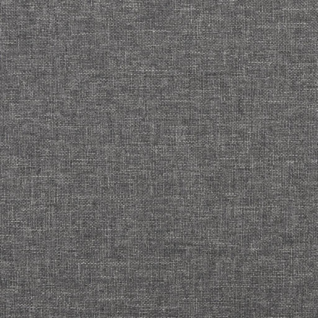 2-seater sofa bed in light grey fabric