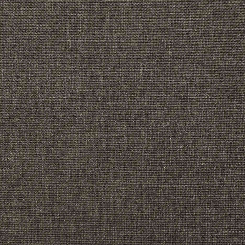 2-seater sofa bed with two brown fabric cushions