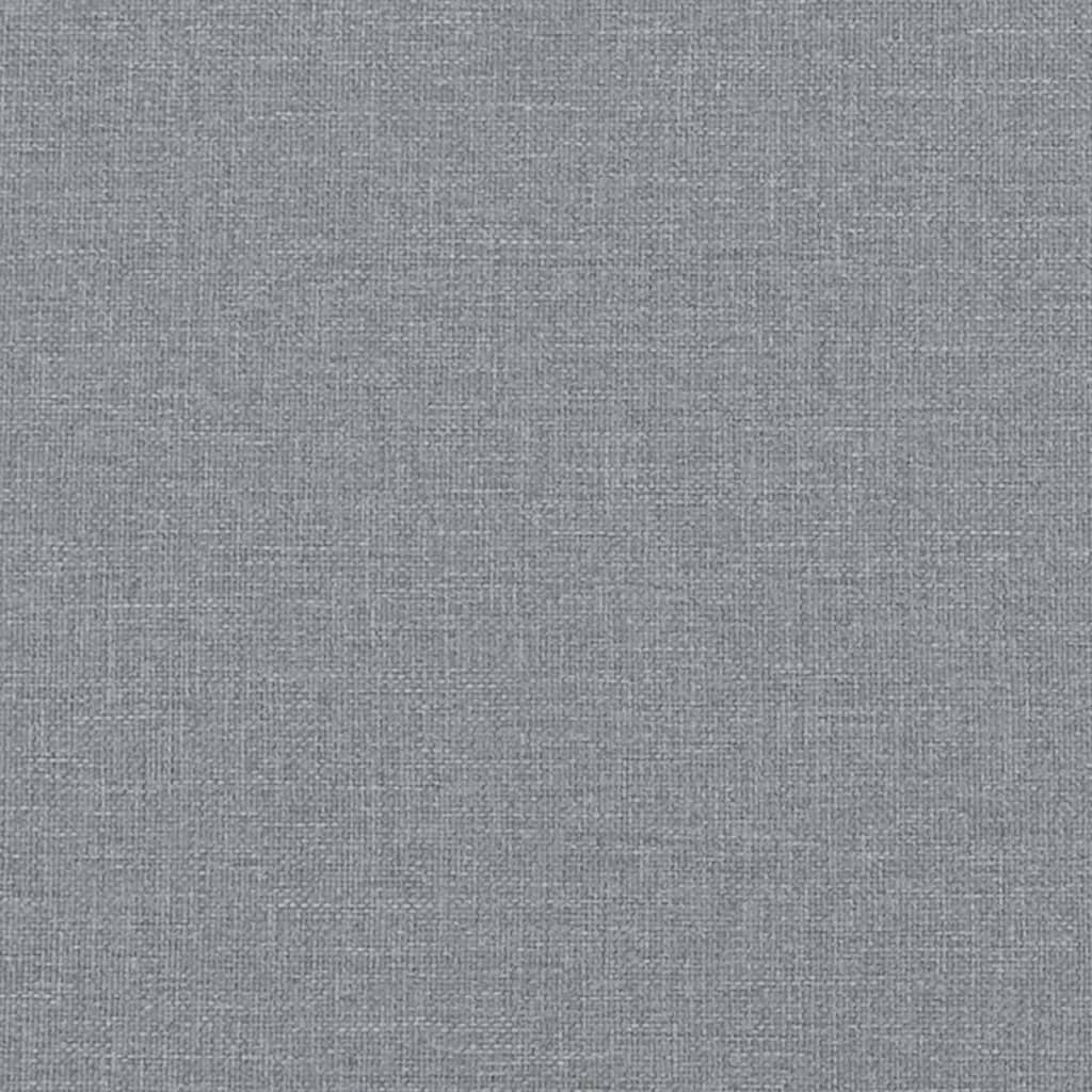 Light grey fabric armchair
