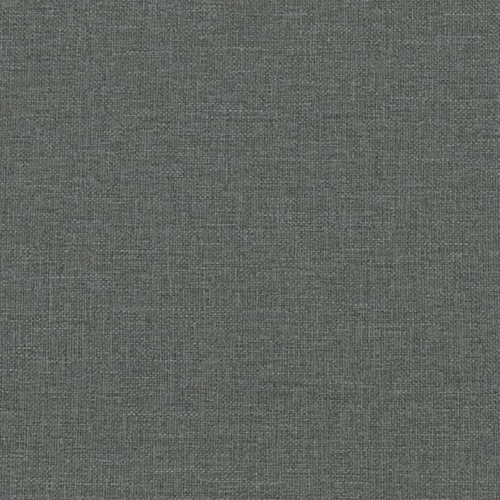 Dark grey fabric armchair