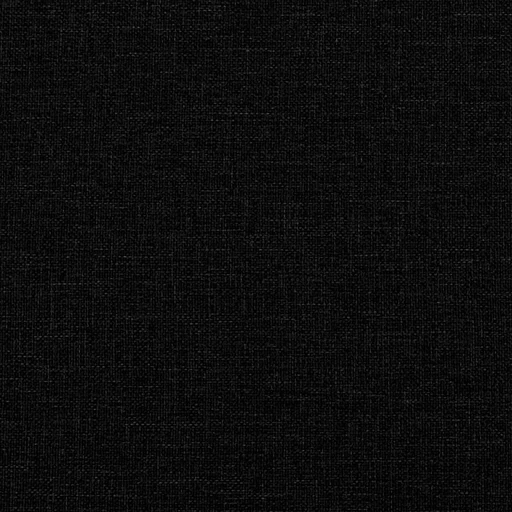 Black fabric armchair