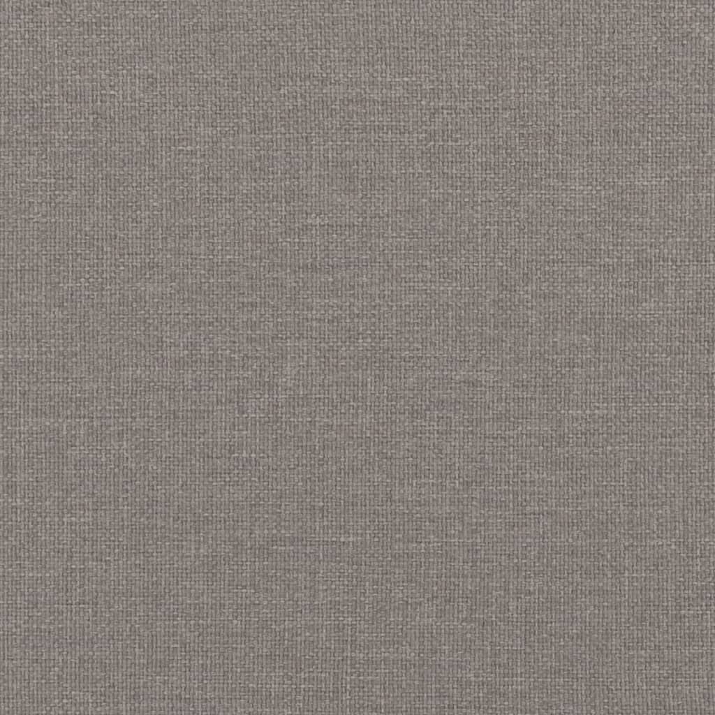 Gray-brown fabric armchair