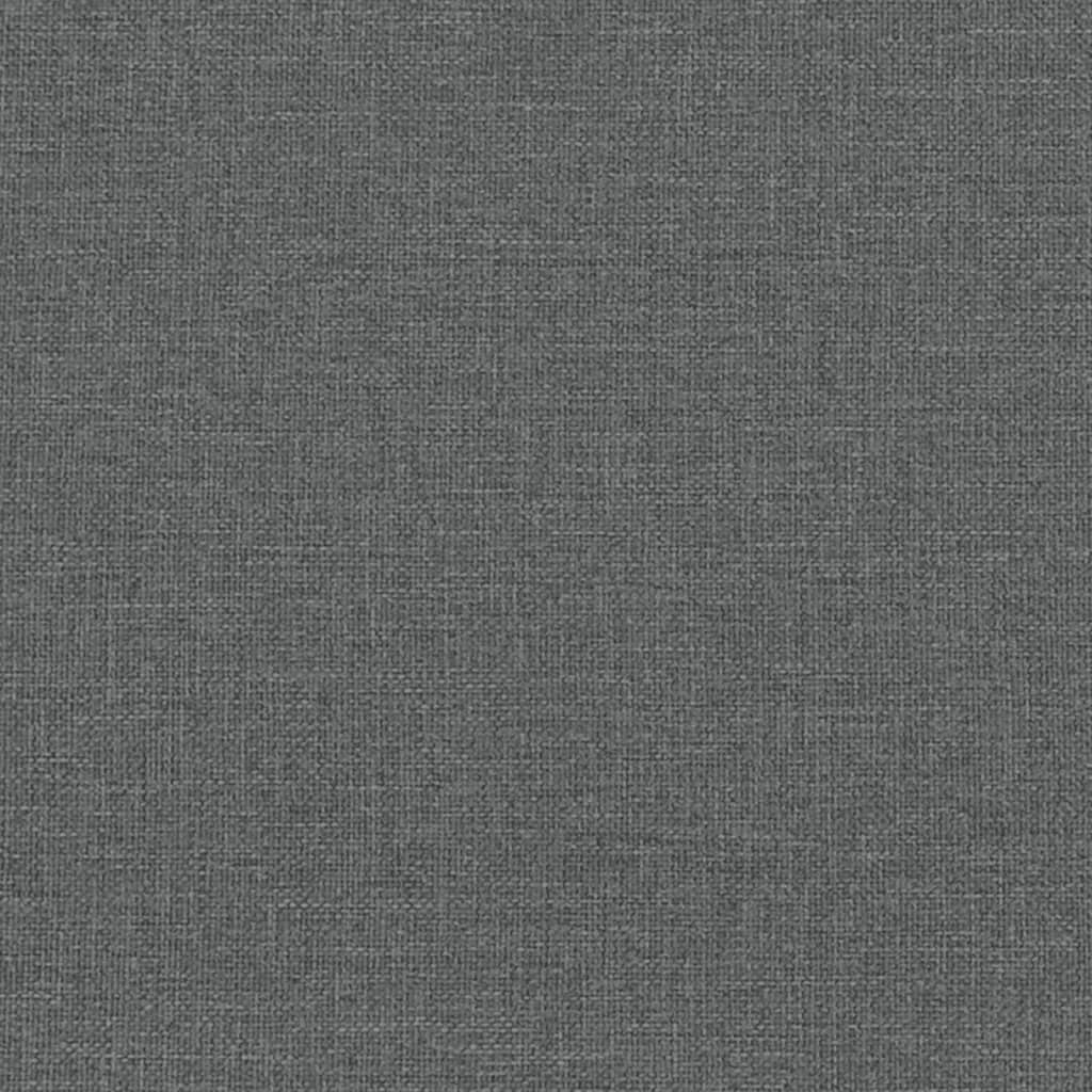 2-seater sofa in dark grey fabric