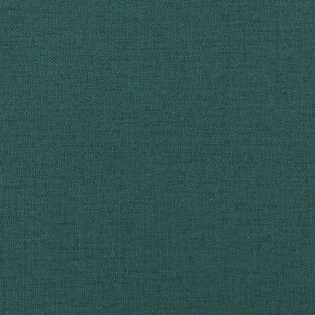 2-seater sofa in dark green fabric