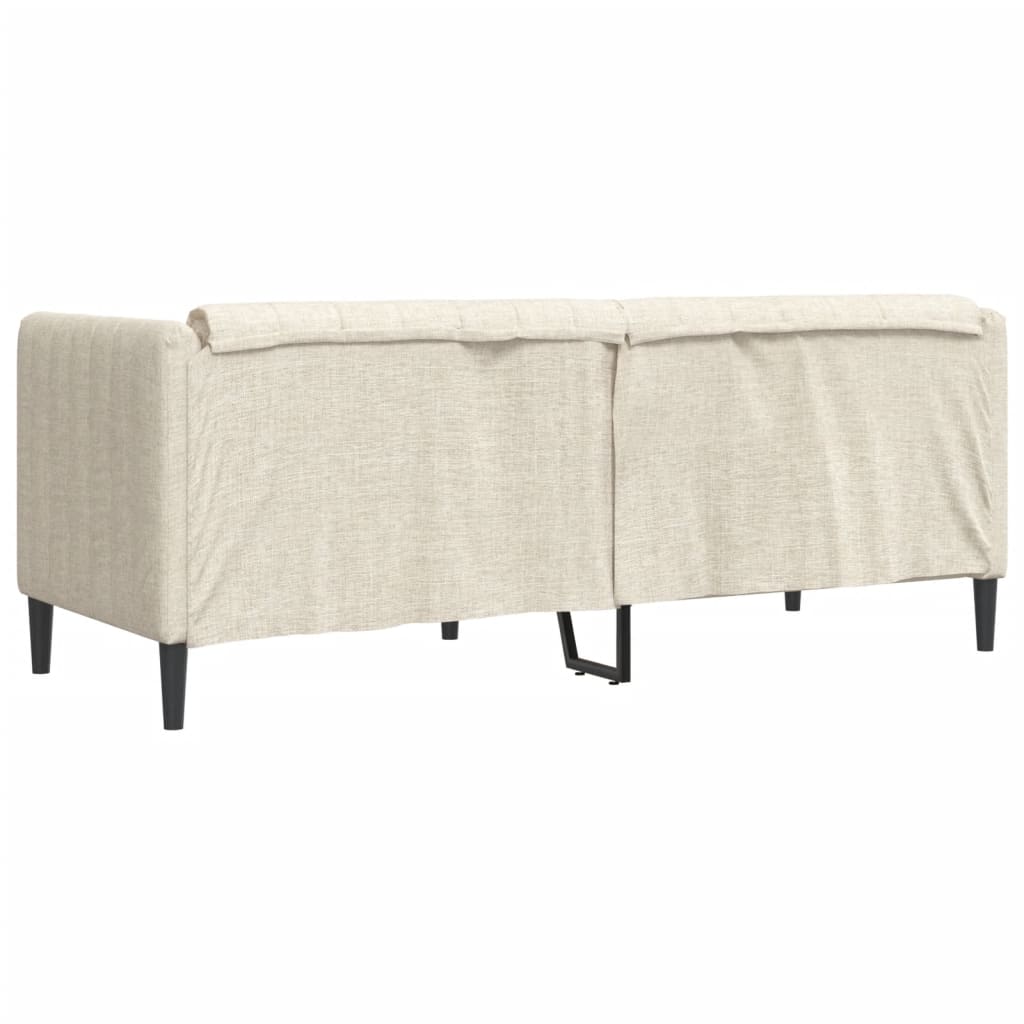 2 seater linen sofa