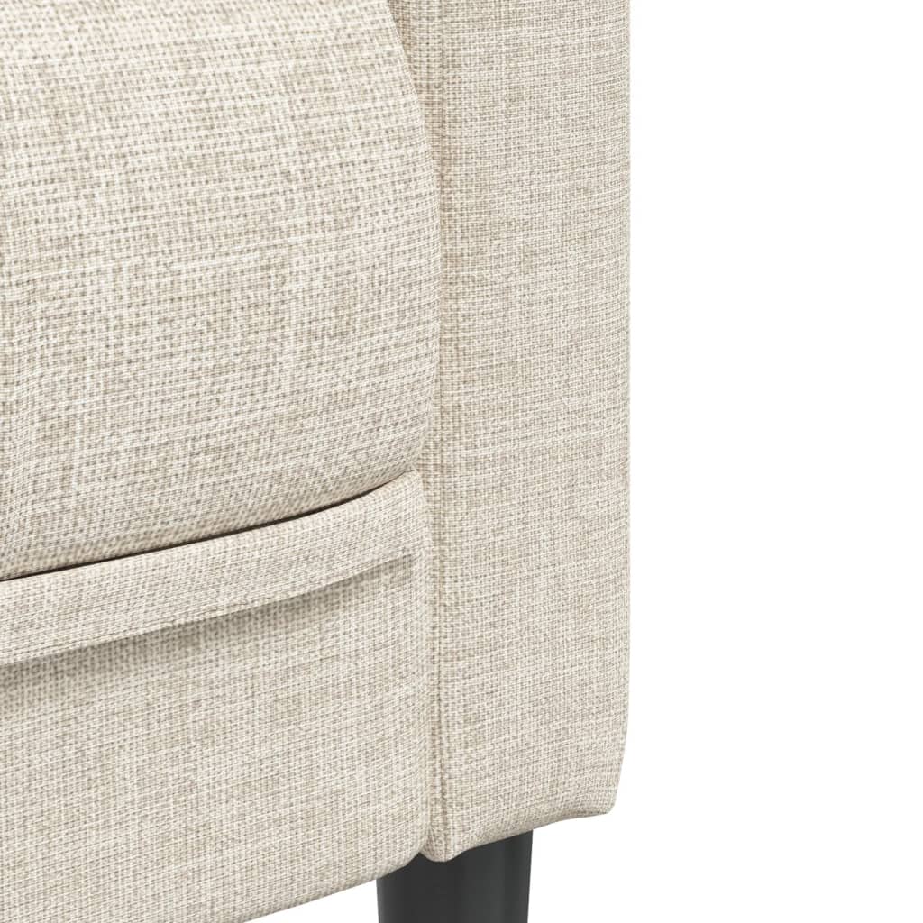 2 seater linen sofa