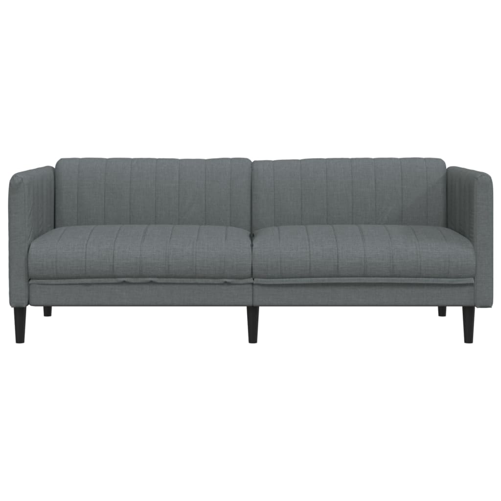 3-seater sofa in dark grey fabric
