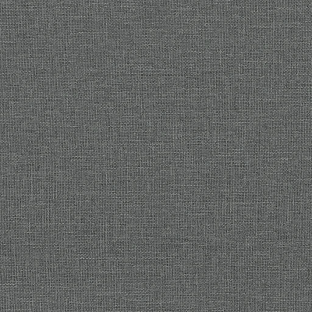 3-seater sofa in dark grey fabric