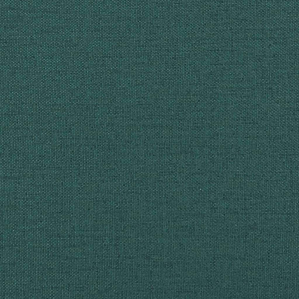 3-seater sofa in dark green fabric