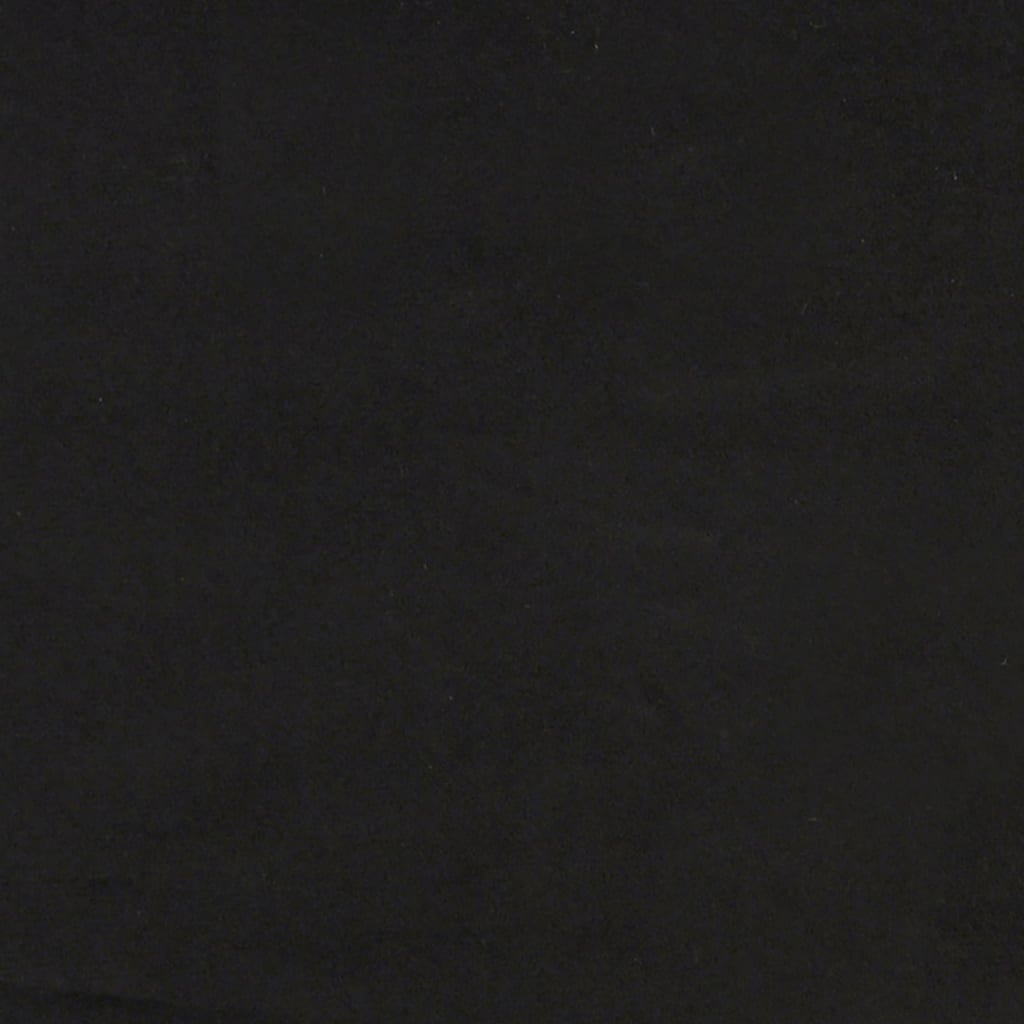 Sofá chesterfield veludo preto