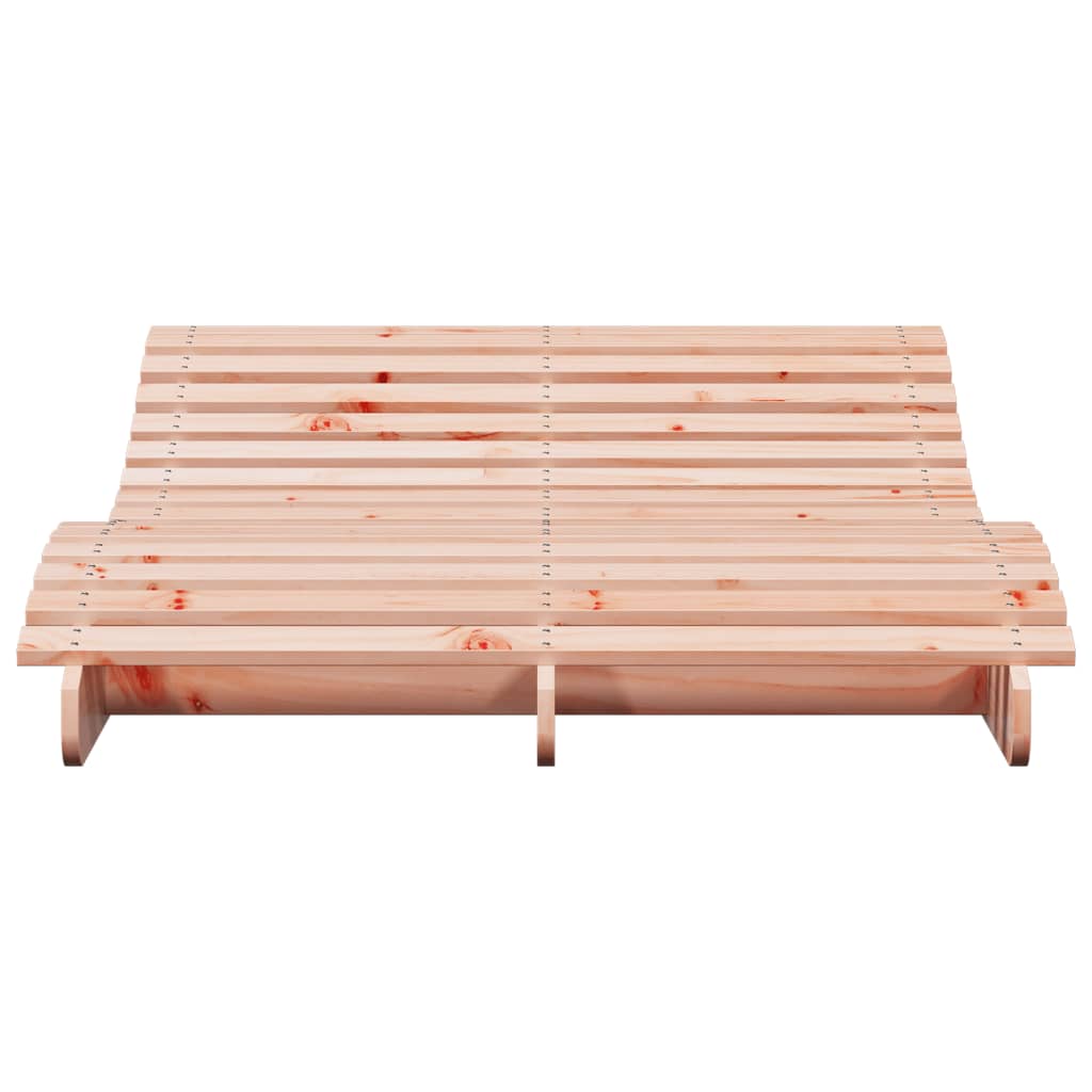 Sun lounger 205x110x31.5 cm solid douglas wood