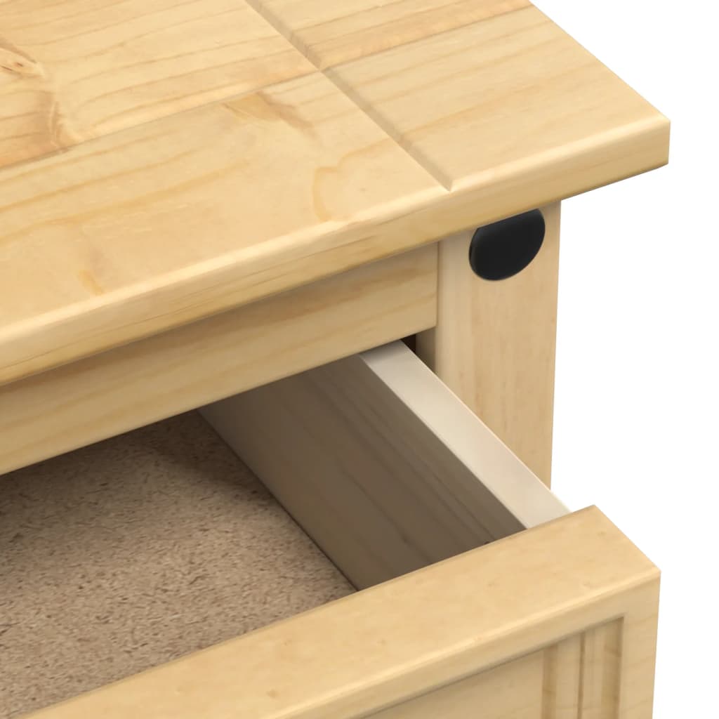 Corona bedside table 53x39x50 cm solid pine wood