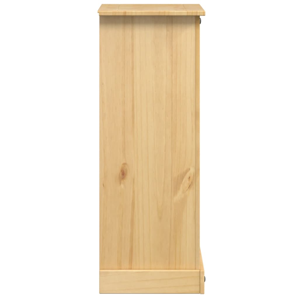 Corona bedside table 53x39x103 cm solid pine wood
