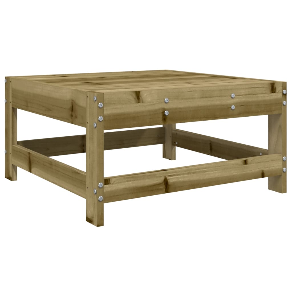 10 pcs conjunto de sofás de jardim madeira de pinho impregnada