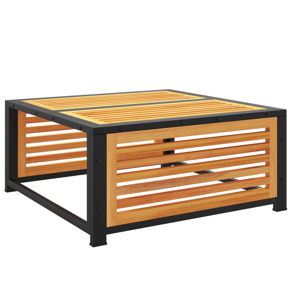 10 pcs conjunto de sofás de jardim com almofadões acácia maciça