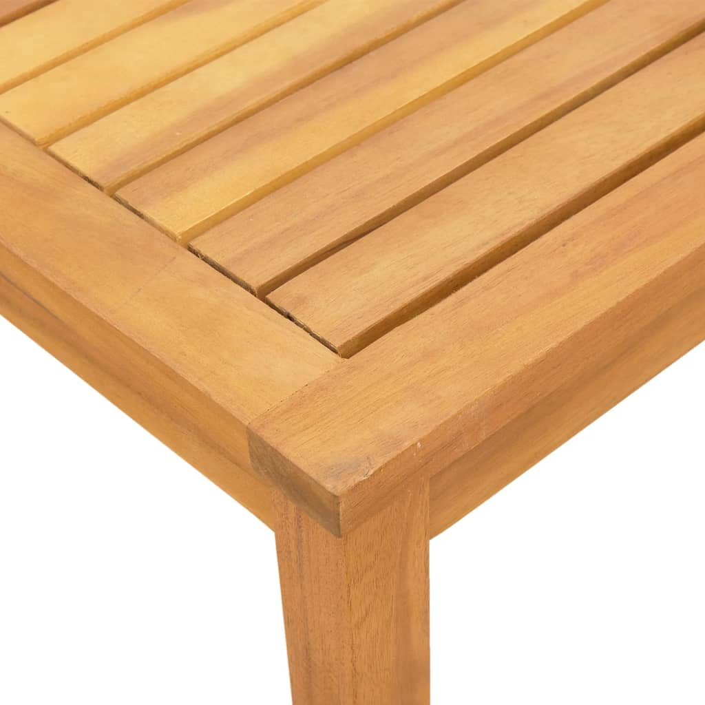 Sun loungers with table 2 pcs solid acacia/textilene grey