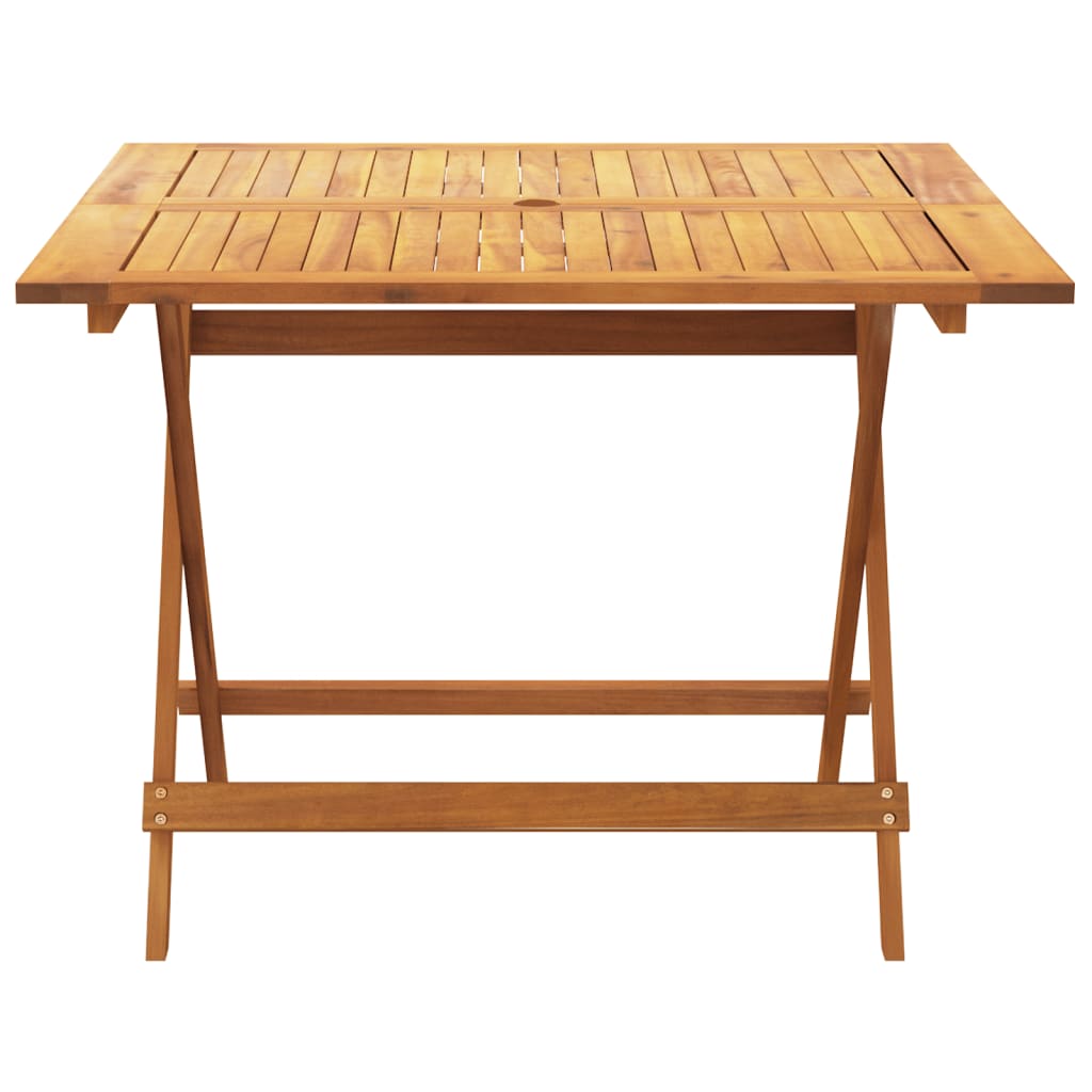 5pcs garden dining set fabric/solid wood blue and white