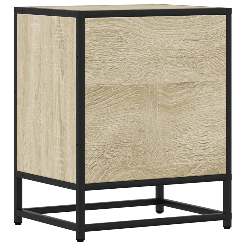 Mesas cabeceira 2 pcs 40x31x50cm deriv. madeira carvalho sonoma