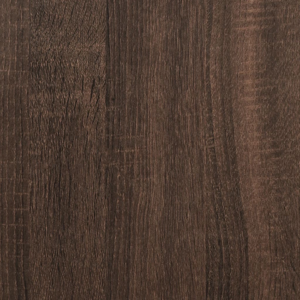 Bedside table 40x31x50 cm derived from brown oak wood