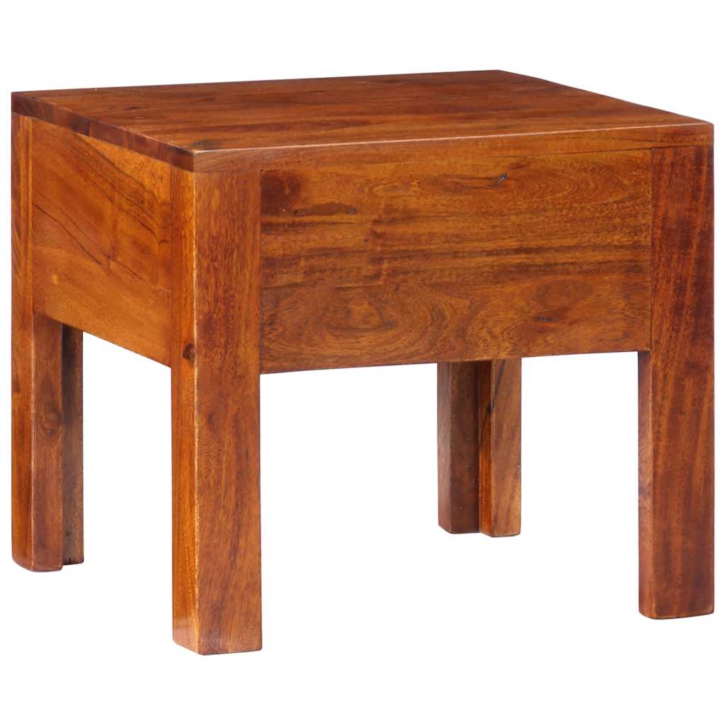 Bedside table 40x40x36 cm solid acacia wood