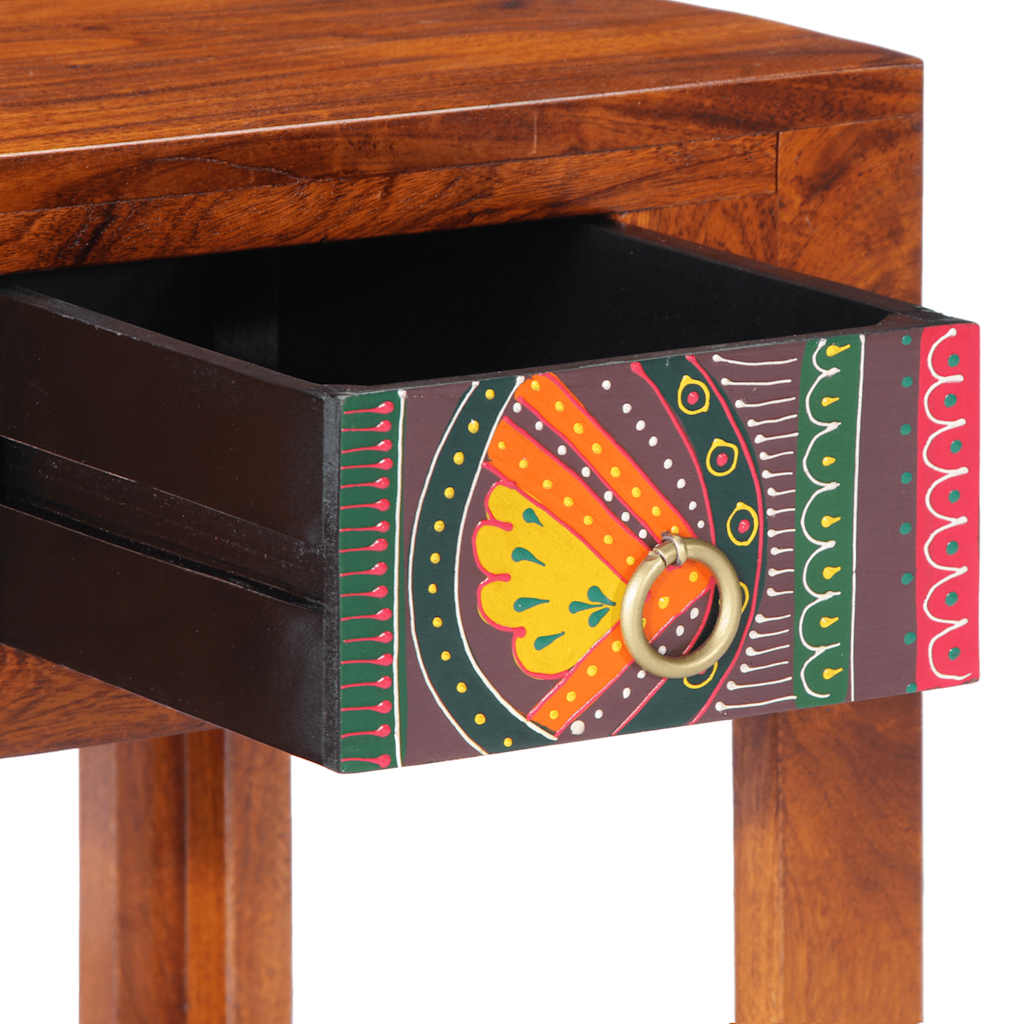 Bedside table 40x40x36 cm solid acacia wood