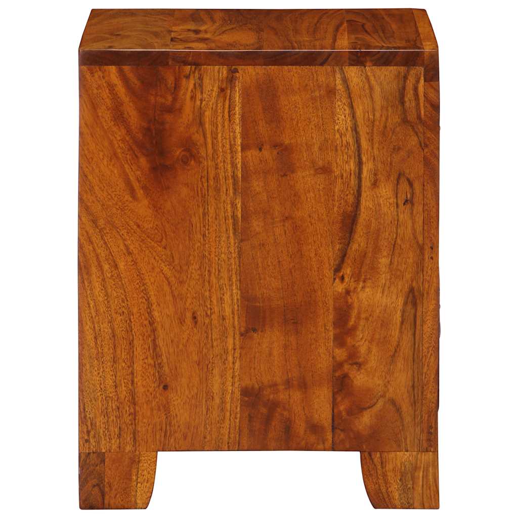 Bedside table 35x35x45 cm solid acacia wood