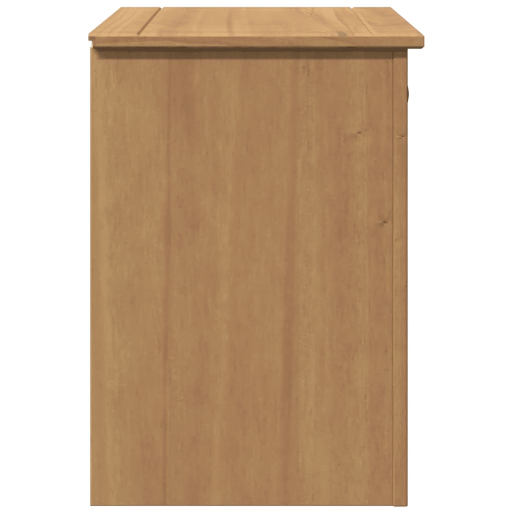 Panama bedside table 46x40x57 cm solid pine wood
