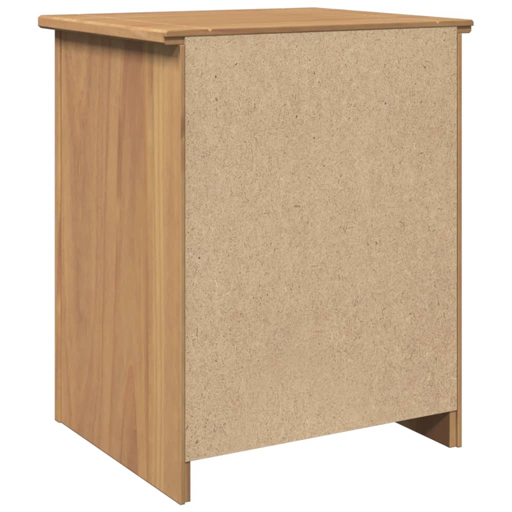 Panama bedside table 46x40x57 cm solid pine wood