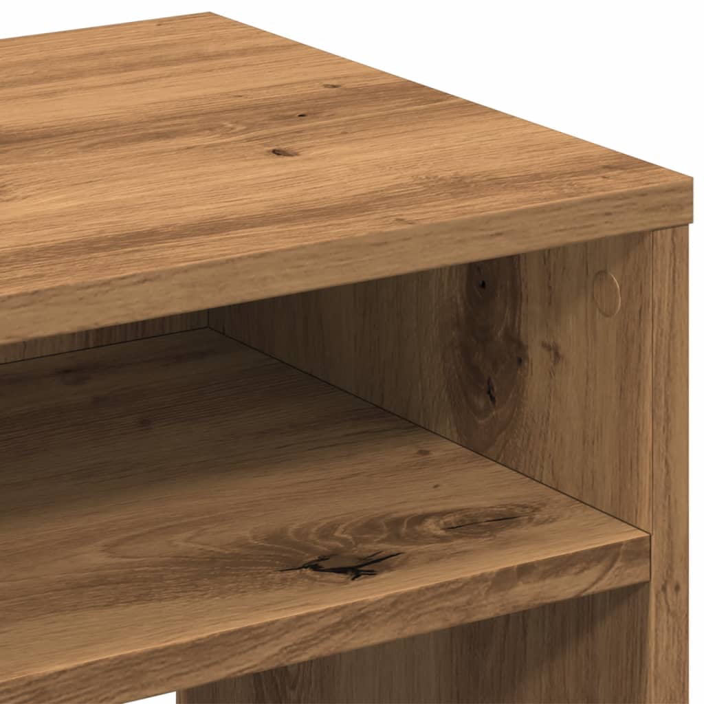 Bedside table 2 pcs made of artisian oak wood