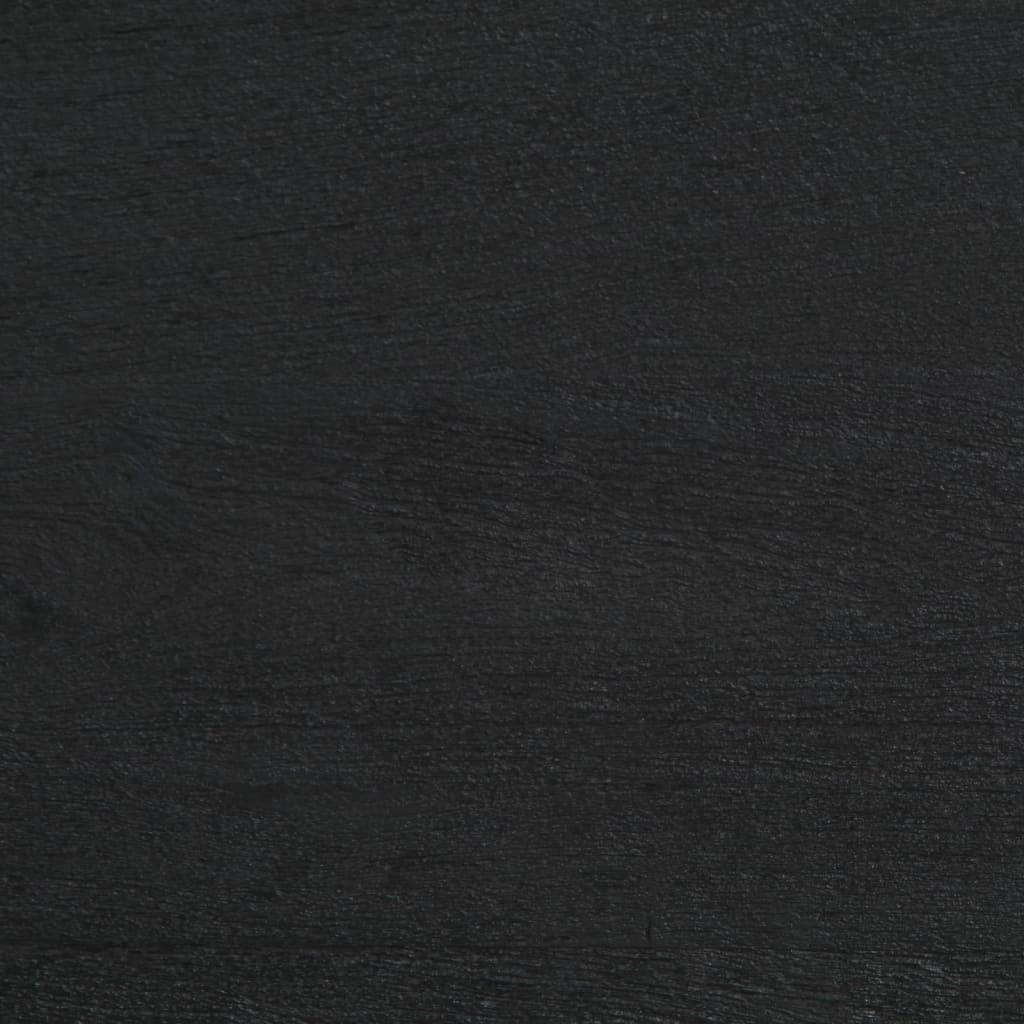 Mesa de cabeceira 50x33x60 cm derivados de madeira preto