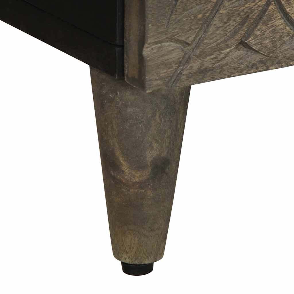 Light grey bedside tables 2 pcs 40x33x46 cm