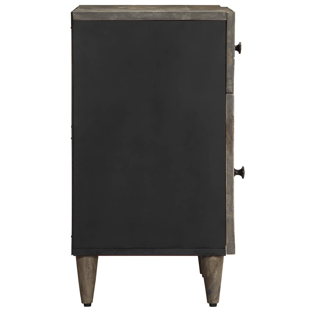 Light grey bedside table 50x33x60 cm
