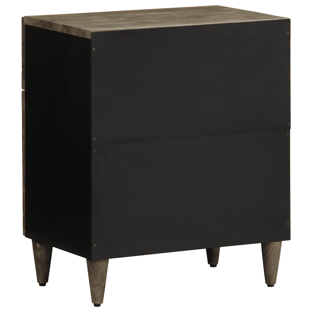 Light grey bedside table 50x33x60 cm