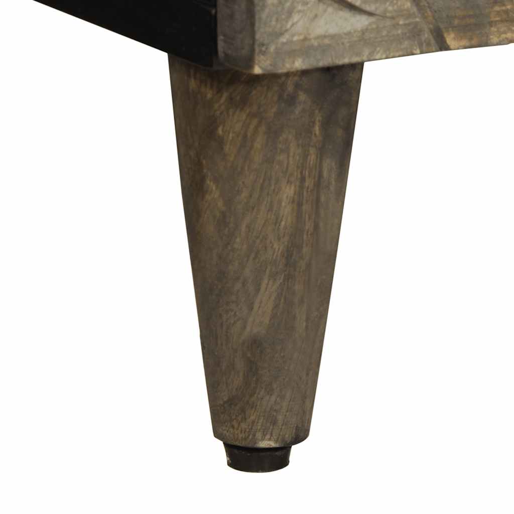 Light grey bedside table 50x33x60 cm