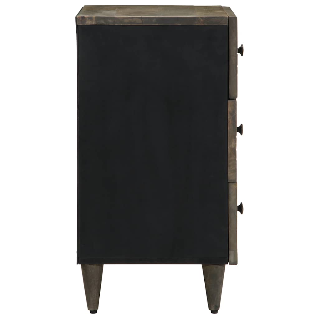 Light grey bedside table 50x33x60 cm