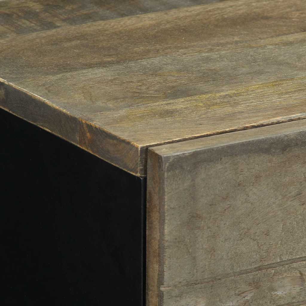 Light grey bedside table 50x33x60 cm