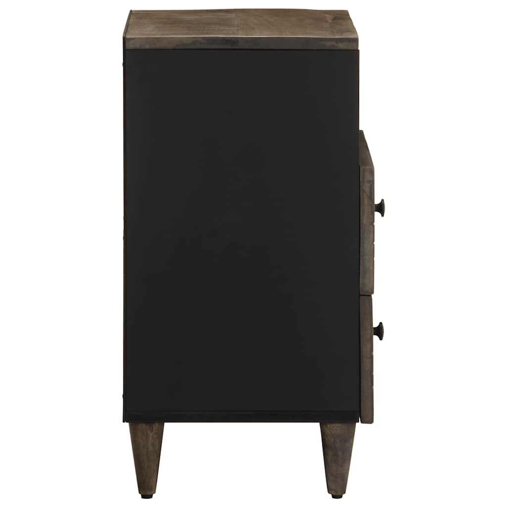 Light grey bedside table 50x33x60 cm
