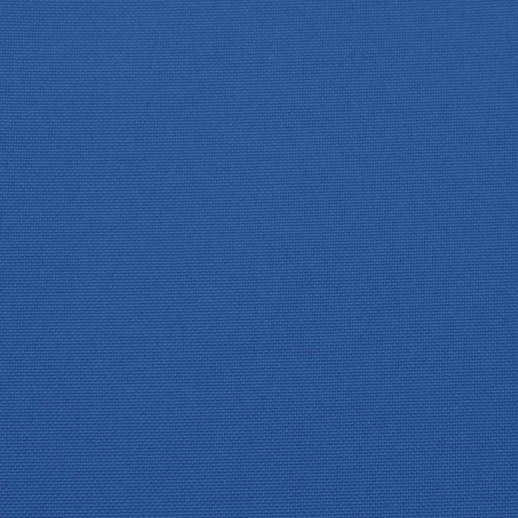Folding sun lounger 175x54x8.5 cm royal blue Oxford fabric