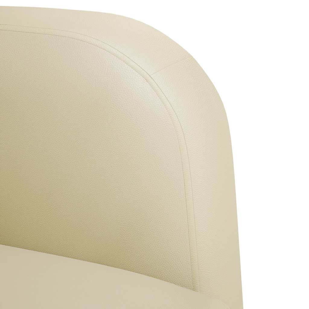 Sofa glove 110 cm cream artificial leather