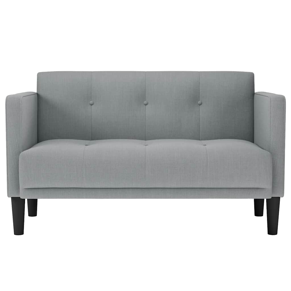111 cm glove sofa in light grey fabric