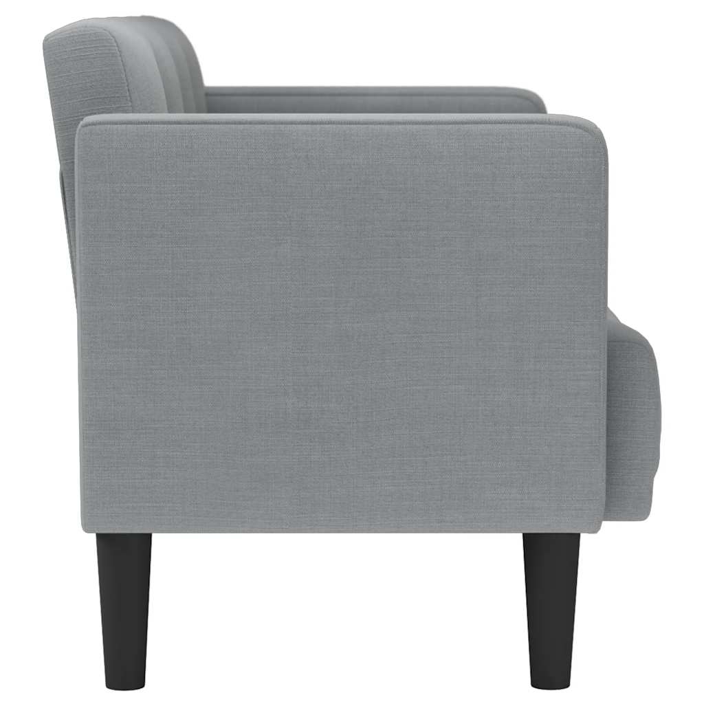 111 cm glove sofa in light grey fabric