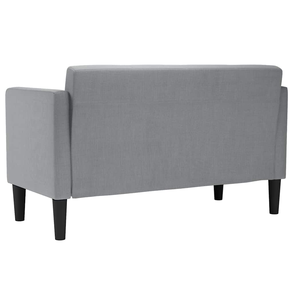 111 cm glove sofa in light grey fabric