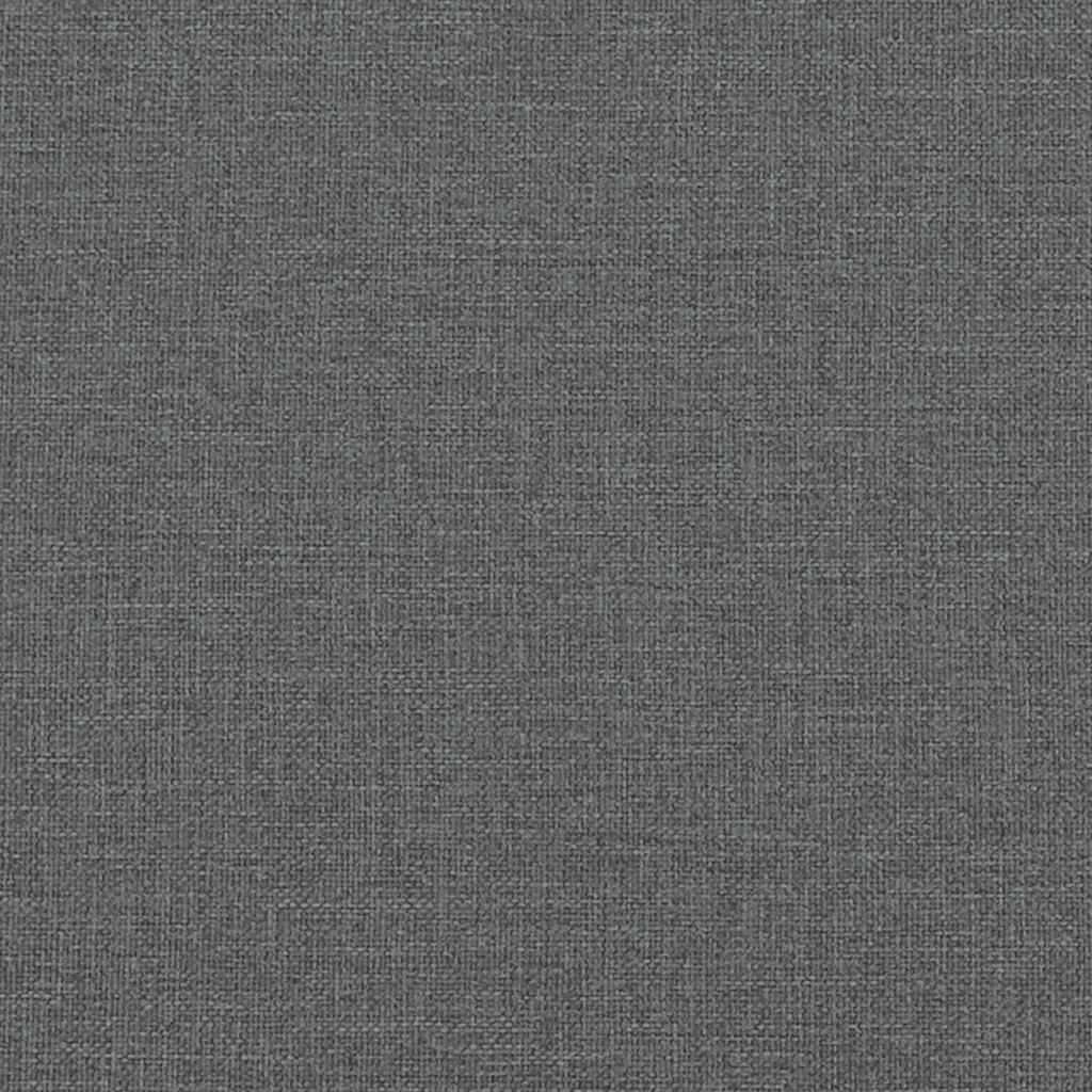 Sofa-glove 111 cm dark grey fabric