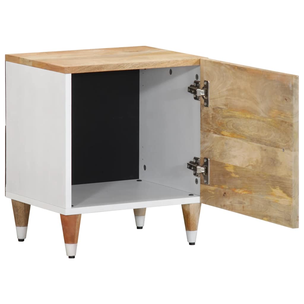 Bedside tables 2 pcs 40x33.5x46 cm solid mango wood