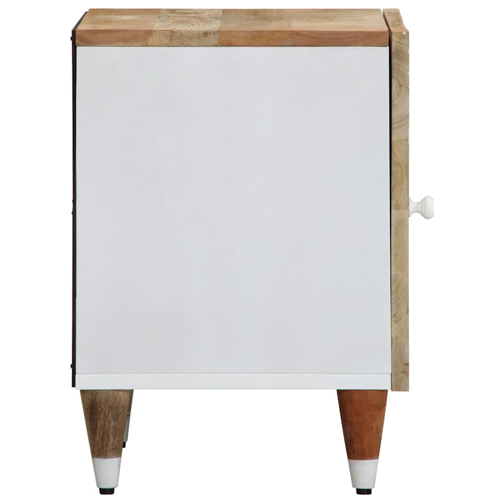 Bedside tables 2 pcs 40x33.5x46 cm solid mango wood