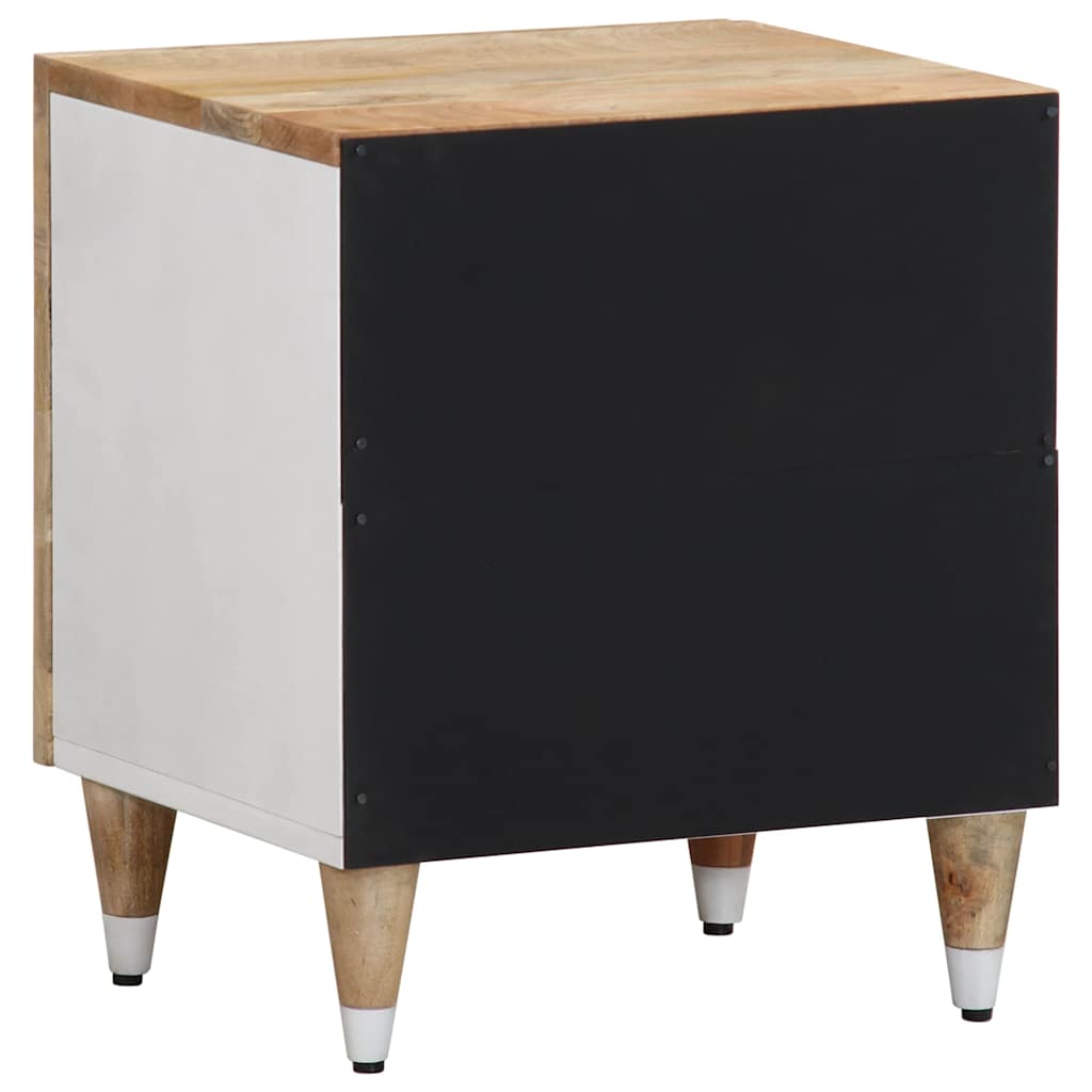 Bedside tables 2 pcs 40x33.5x46 cm solid mango wood