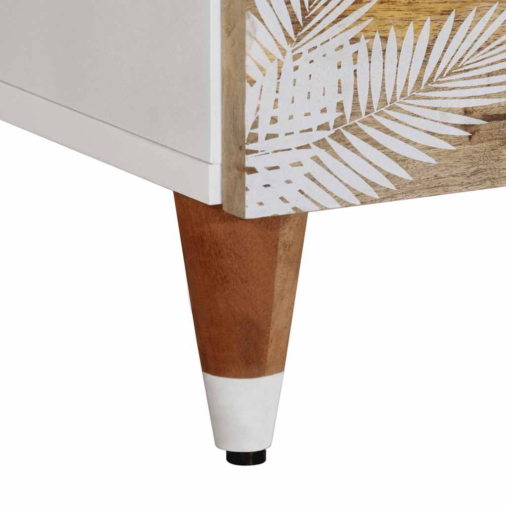 Bedside tables 2 pcs 40x33.5x46 cm solid mango wood