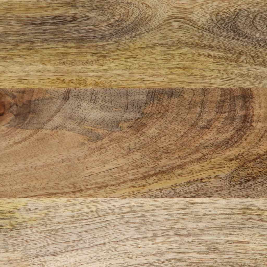 Mesa de cabeceira 40x33,5x46 cm madeira de mangueira maciça