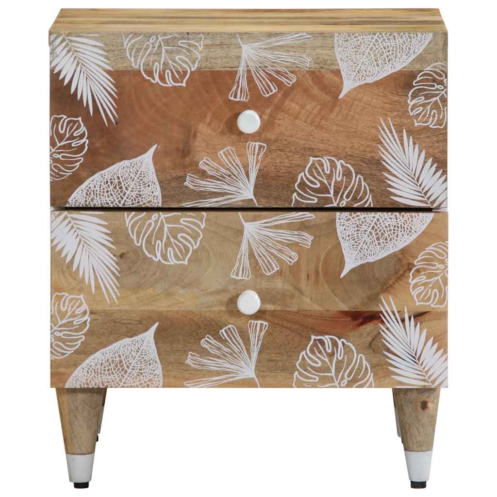 Bedside tables 2 pcs 40x33.5x46 cm solid mango wood