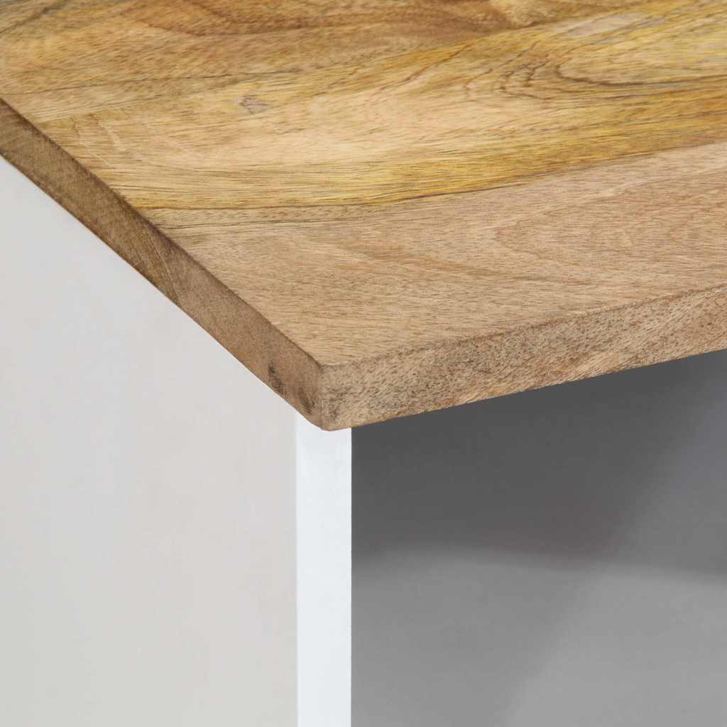 Bedside tables 2 pcs 40x33x46 cm solid mango wood